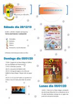 Programación de Navidad 19-20
